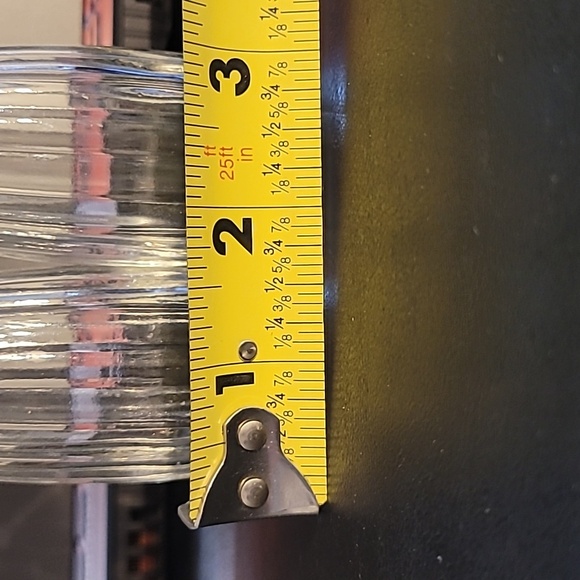 Vintage Ribbed Glass Salt & Pepper Shakers - Picture 8 of 8